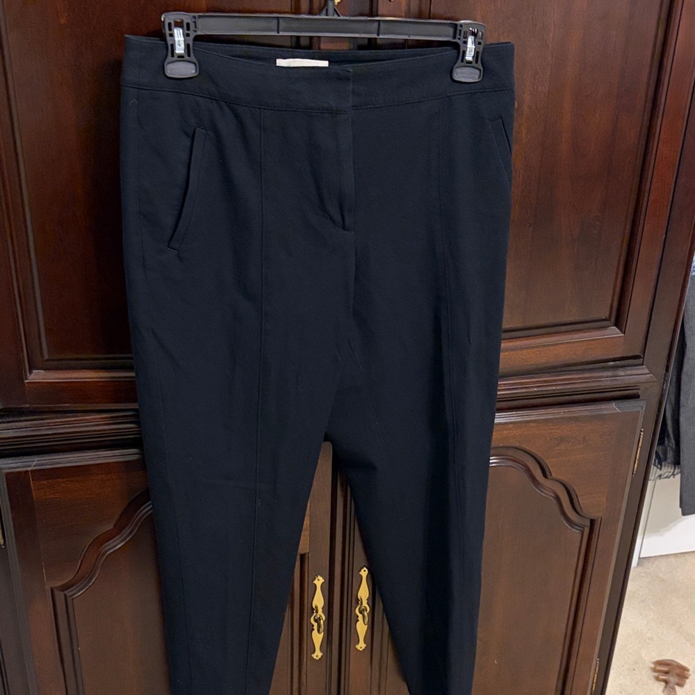 Talbots Straight Leg Dress Pants in Black